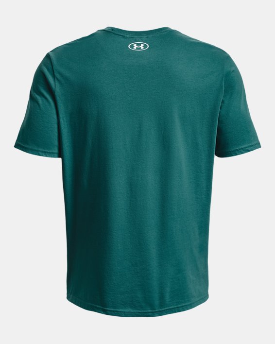 Herren UA Boxed Sportstyle Kurzarm-T-Shirt, Green, pdpMainDesktop image number 5